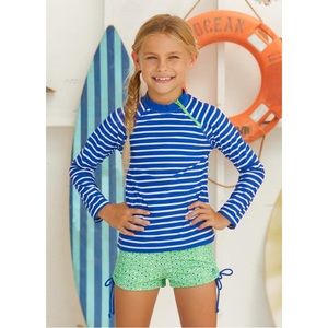 Cabana Life Girls Rashguard Set Size 5